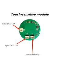 Lampu Led dinding HY18037C, modul elektronik Led sarang lebah RGB Quantum suasana, lampu sentuh