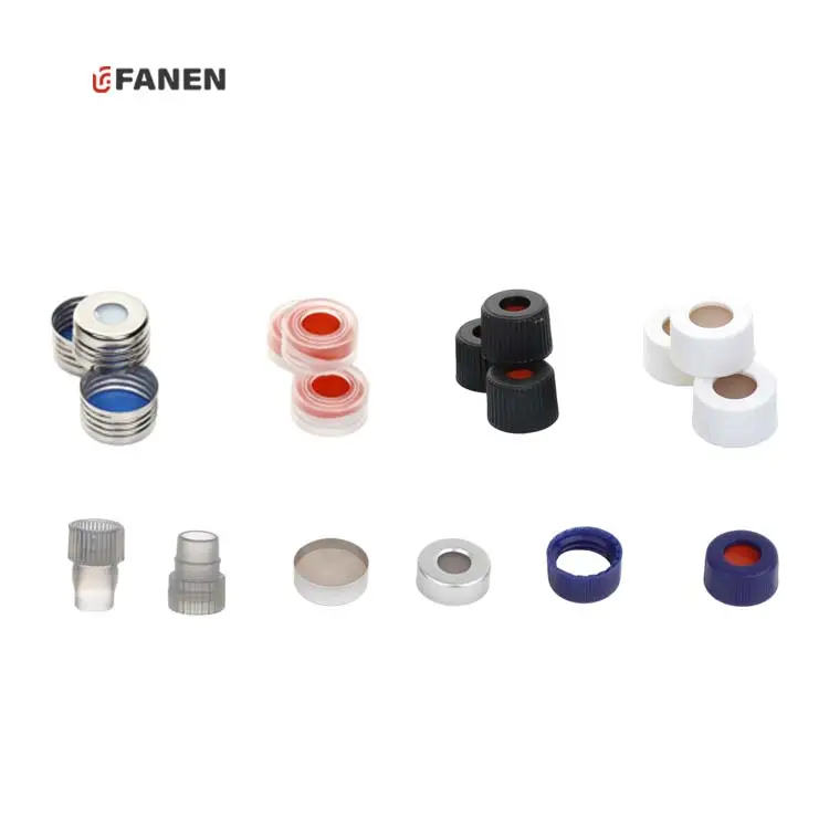 Fanen2ml磁気スクリューキャップガラスGcヘッドスペースバイアルスペム8MMメディシンバイアルHplcバイアル