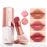 Rouge à lèvres de luxe pour femmes, fini brillant, végétalien, haute pigmentation, couleur intense, effet mat, longue tenue, fini velours