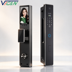 OEM Tuya Smart <b>Door</b> Lock, Facial Recognition & Palm Vein Visual <b>Intercom</b> Lock, Waterproof Keyless Entry Home Security Lock - Product Image 1