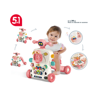 Trottinette et Porteur Multifonctionnel 5-en-1 de Haute Qualité 2026 pour Bébé Fille – Jouet et Cadeau