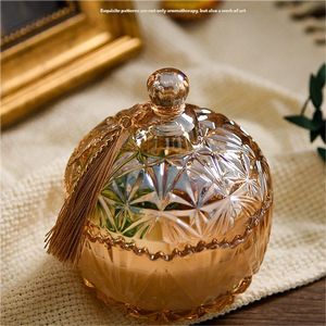 <span class=keywords><strong>Ensemble</strong></span> de bougies parfumées haut de gamme avec huile essentielle, cire de soja naturelle, coffret cadeau d'aromathérapie pour femmes, relaxation, anniversaire, pendaison de crémaillère - Product Image 4