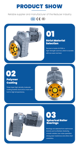 उच्च गुणवत्ता कम मूल्य परिशुद्धता गियर मॉड्यूलर डिजाइन मोटर गति रेड्यूसर हेलिकल गियर रिड्यूसर - Product Image 6