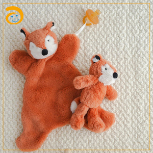 Nouvelle conception, couverture ultra douce en peluche pour bébé, couverture de sécurité en polyester, jouet de sommeil câlin pour nourrisson, literie de berceau, cadeau pour nouveau-né - Product Image 1