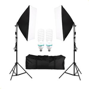 Kit de Iluminación Acrílica <span class=keywords><strong>EMART</strong></span> para Fotografía, Softbox Plegable de 16"x16", Bombilla LED de 150W 3000K-6000K, Control Remoto, Estudio - Product Image 5