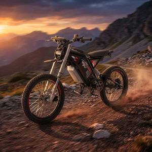 Motocicleta Eléctrica Todoterreno de 8000W 72V, 30Ah LFP, 100km/h, Legal para Carretera, Registrable, Ebike, E-Bike UL2849 - Product Image 2