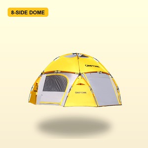 Double Layer Waterproof Outdoor Camping <b>Tent</b> Easy Setup Windproof Dome <b>Tent</b> for Big Family with Durable Fiberglass <b>Frame</b> and - Product Image 4