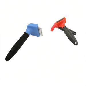 หวีสัตว์เลี้ยงยอมมี่ ขนาด 6 ซม. สีฟ้าและสีแดง สำหรับสุนัขและแมว - Product Image 2