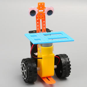 Essenslieferroboter Wissenschaftstechnologie Plastik DIY Kinder-Handsteuerungs-Lernspielzeug Experimentelles Lehrmittel - Product Image 2