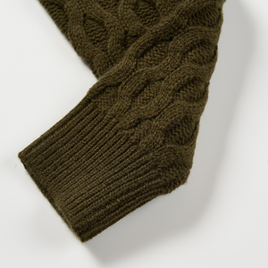 เสื้อสเวตเตอร์แบบสวมศีรษะสำหรับผู้หญิงเสื้อถักแฟชั่นอินเทรนด์2024มีโลโก้ด้านหน้าสำหรับฤดูหนาว - Product Image 6