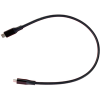 Câble de charge USB4 Type-C Utech 0,3 m 240 W PD, transfert de données 8K 60 Hz, certifié CE/FCC/UKCA/RoHS, compatible Thunderbolt 3/4, caméra