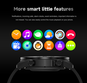 Valdus 400MAh Pin Dài Chờ Hỗ Trợ Dự Báo Thời Tiết NFC IP68 Không Thấm Nước Smartwatch Đa Thể Thao Chế Độ CT11 Thông Minh Đồng Hồ - Product Image 5