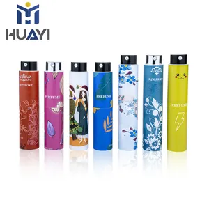 Bouteilles de poche de voyage Mini 5ml 8ml 10ml 15ml 20ml Atomiseur de parfum en aluminium rechargeable en plastique Twist Up à vendre