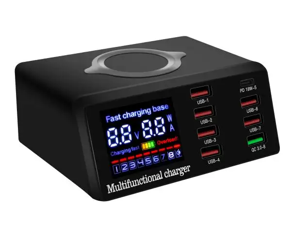 100 w multifunktion ale kommerzielle Handy USB elektrische tragbare Stationen versorgen drahtlose Ladestation