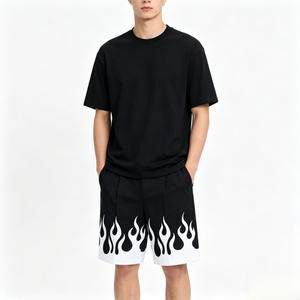 Custom Summer Jorts <b>Men</b> Vintage Mid Waist Anti-Wrinkle Board <b>Shorts</b> Silk Screen Printed Casual <b>Work</b> <b>Shorts</b> Canvas Twill - Product Image 1