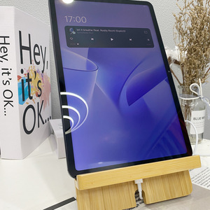 Bamboo Tablet <b>Stand</b> Adjustable Desktop Holder For Phone And Tablet Universal Simple Design Office Home Use - Product Image 3