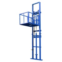 Elevador de Carga Electrohidráulico, Elevador Pequeño, Elevador Doméstico con Control Remoto Inalámbrico, Tanto para Interiores como para Exteriores