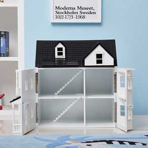 Gran Oferta: Casa de Muñecas de Madera Educativa DIY para Niños, Juego de Imitación - Product Image 2