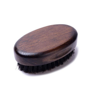 Nouvelle brosse à barbe en bambou naturel de qualité supérieure pour <span class=keywords><strong>homme</strong></span> <span class=keywords><strong>2022</strong></span>, peigne à barbe vintage en bois, brosse à moustache, massage du <span class=keywords><strong>visage</strong></span> pour le rasage - Product Image 2