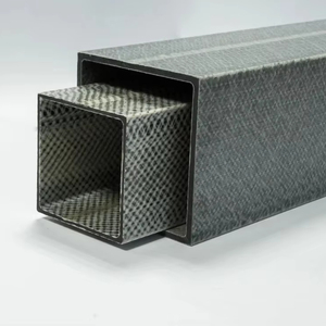 <strong>2</strong> mm 5mm 6ft 3k High <strong>Modulus</strong> Curved Carbon Fiber Heating Rectangular Square Tube Tube - Product Image 5