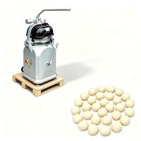Machine à diviser la pâte industrielle semi-automatique avec 4 têtes de coupe interchangeables et base chromée pour la fabrication du pain