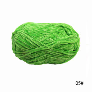 Fil <span class=keywords><strong>de</strong></span> <span class=keywords><strong>Chenille</strong></span> Chunky Coloré <span class=keywords><strong>de</strong></span> Fabricant Super Doux Fil <span class=keywords><strong>de</strong></span> Velours pour Bébé au Crochet - Product Image 6