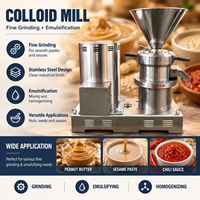 Machine de traitement du sésame, moulin colloïdal pour la préparation de tahini, de sauces aux arachides, aux amandes et aux noix de cajou