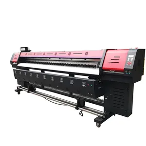 Factory direct price of smart 3.2m printer inkjet automatic with 2pcs I3200 printhead