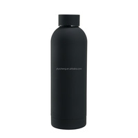 Bouteille d'eau isotherme en acier inoxydable sans BPA, personnalisée, avec couvercle anti-fuite, isolation thermique 12-24 heures, gobelet isotherme