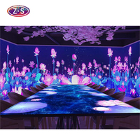Équipement de projection de mur et de sol interactif d'hologramme de projecteur de cartographie vidéo numérique immersif 3D