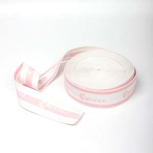 Factory Customization Letter Logo Jacquard Webbing <b>Elastic</b> Waist Belt Underwear <b>Elastic</b> Strap - Product Image 6