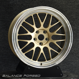 Ruedas Forjadas ML-10RT de una Pieza en Dorado Motorsport, 5x120, <span class=keywords><strong>18</strong></span>, 19, 20 Pulgadas, Escalonadas, para BMW M3 M4 M340i F82 E92 - Product Image 3