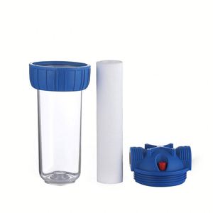 Tuyau de filtre à eau de 10 pouces, filetage en laiton 1/2, 3/4, 1 pouce, pour cartouche de filtre à eau 1, 2 ou 3 étapes - Product Image 1