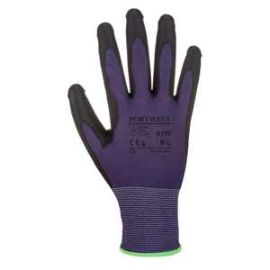 PORTWEST-Gant A195U8RL en polyuréthane violet/noir pour écran tactile-GANTS EAN 5036108309078 - Product Image 2