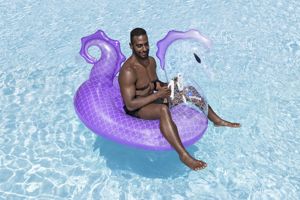 Bestway 41505 Cavalcabile Gonfiabile Cavalluccio Marino Reale per <span class=keywords><strong>Piscina</strong></span> 1,58 m X 87 cm X 1,02 m - Product Image 2
