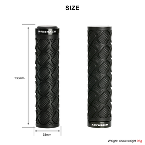 Poignées de vélo de montagne RIDERACE <span class=keywords><strong>ergonomiques</strong></span> pour guidon de vélo de montagne, revêtement en caoutchouc souple, antichoc, antidérapant, verrouillage sur guidon de vélo - Product Image 6