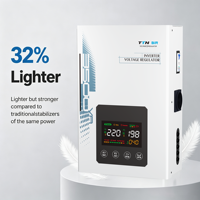 Convertisseur IGBT monophasé en cuivre haute fréquence 550VA, régulateur de tension automatique AVR, stabilisateur électrique pour usage domestique 220V