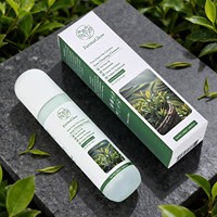 Kit de Soins Visage Anti-Acné au Thé Vert Fermenté : Nettoyant Purifiant, Tonique, Sérum, Crème et Masque pour le Contrôle du Sébum et l'Élimination des Imperfections