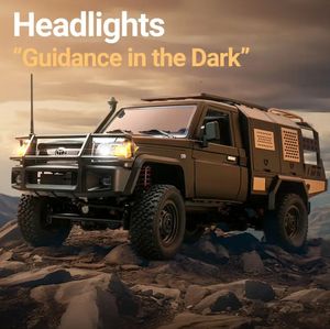 MN82S MN82T MN82PRO MN82 Camioneta RC 4x4 a Escala 1:12, Control Remoto 2.4G, Todoterreno, 2600mAh, 60 Minutos de Autonomía, Lista para Usar, 50m de Alcance - Product Image 3