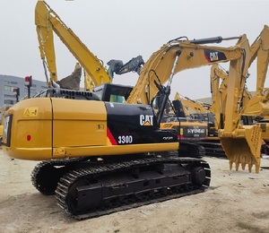 Excavadora sobre orugas de pluma larga CAT 330D usada de alto rendimiento Excavadora de brazo largo CAT 330D 330D2L usada japonesa Excavación alta - Product Image 4