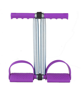 Bandes de résistance élastiques Fitness Sit-Up <span class=keywords><strong>Corde</strong></span> de traction Bande de tension à ressort Pédale d'exercice abdominal Pédale de traction à la cheville - Product Image 1