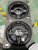 Volant de direction personnalisé en cuir et fibre de carbone avec LED pour E85 E86 E89 Z4 Série 4 M4 Cabriolet