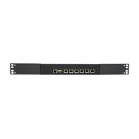 Mini Servidor Firewall y Router N150 1U con 6 Puertos Gigabit LAN, Dispositivo de Seguridad de Red con VPN para Opnsense y Pfsense