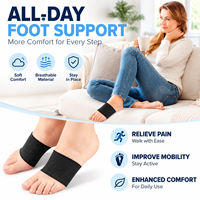 Manchons de soutien élastiques pour l'arche du pied, semelles de sport, bandage de compression pour fasciite plantaire, attelle enveloppante pour le pied, épine calcanéenne, douleurs au pied