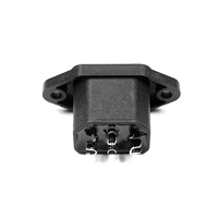 Conector de Batería de Intercambio Dedicado de 2+2 Pines, Conector de Alimentación Compacto para Reemplazo de Baterías de Vehículos Eléctricos y Sistemas de Almacenamiento de Energía, y Módulos de Telecomunicaciones 5G