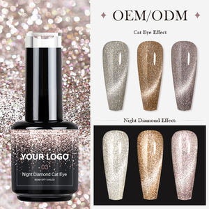 Westink Night Diamond Cat Eye <strong>Gel</strong> Polish 15ml Bottle <strong>Gel</strong> Uv Nails Salon - Product Image 2