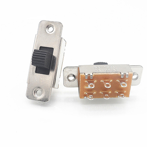 Interruptor de palanca de alta corriente para Electrónica inteligente, interruptor de palanca de 3 vías, 6 pines, 3A, 125V, 6A, 250V, para refrigerador de coche con orejas - Product Image 6