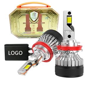 Todo en uno Super brillante sistema de iluminación automática LED faro H7 9005 9006 <span class=keywords><strong>Mini</strong></span> ventilador estilo Accesorios coche luces Led H11 H3 H4 HB3 - Product Image 1