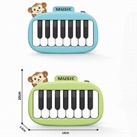 Clavier électronique de poche Yuglow pour enfants, mini piano jouet, jouet musical pour l'entraînement de la concentration, pour les garçons et les filles de maternelle