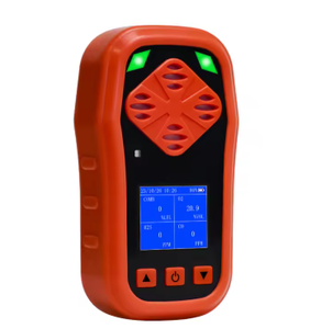Detector de Gás Portátil Certificado CE FCC com Display LCD Detecção de <span class=keywords><strong>4</strong></span> Gases LEL O2 CO H2S Garantia de 1 Ano - Product Image 2